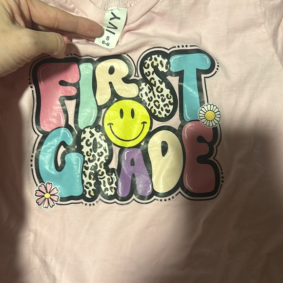 Adult and child first grade tees - Picture 3 of 4